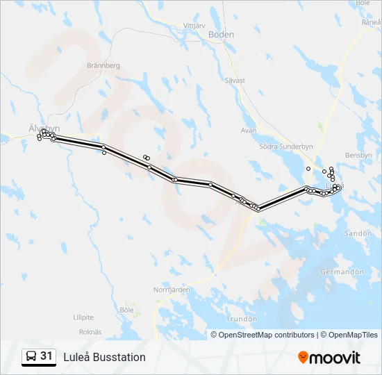 31  Line Map