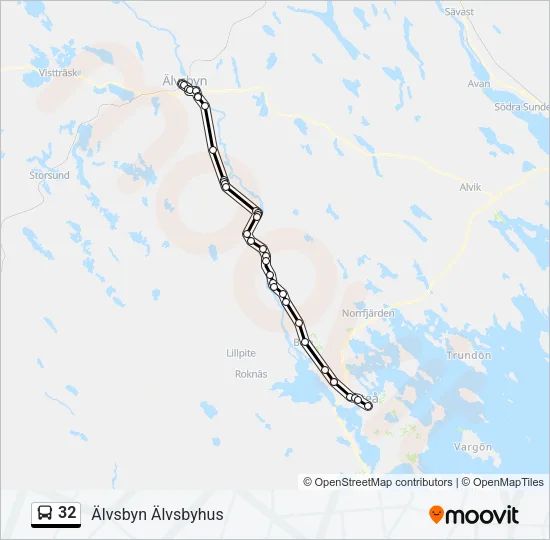 32  Line Map