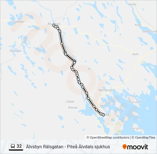 32  Line Map
