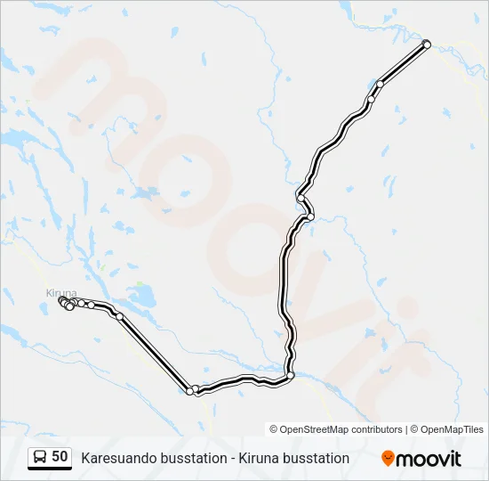 50  Line Map