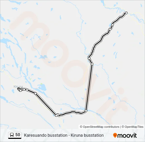 50  Line Map