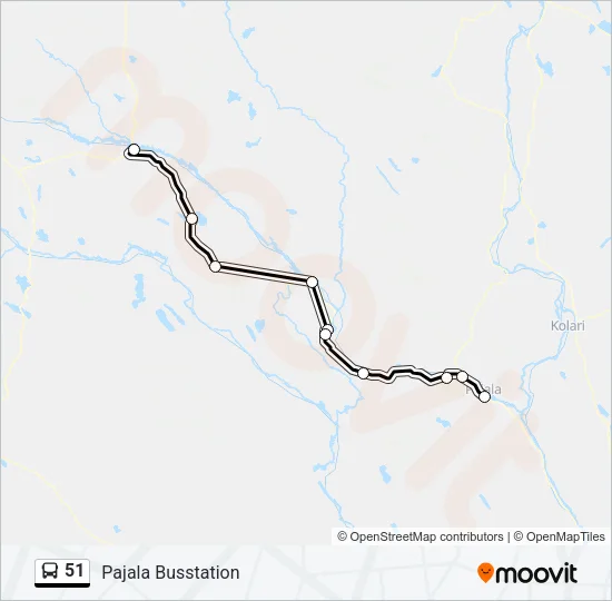 51  Line Map