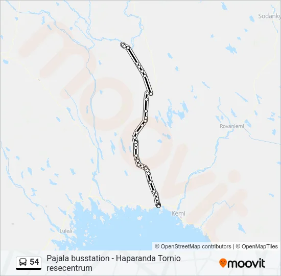 54  Line Map