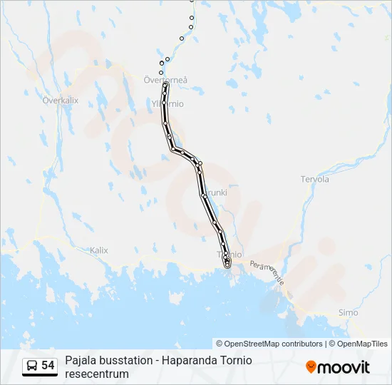 54  Line Map