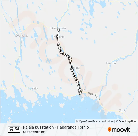 54  Line Map