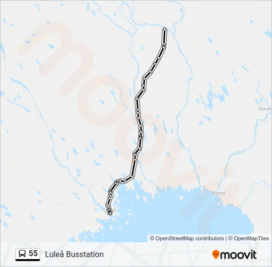 55  Line Map