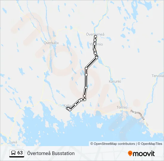 63  Line Map