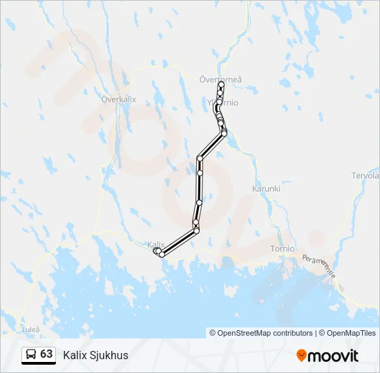 63  Line Map