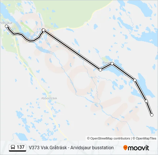 137  Line Map