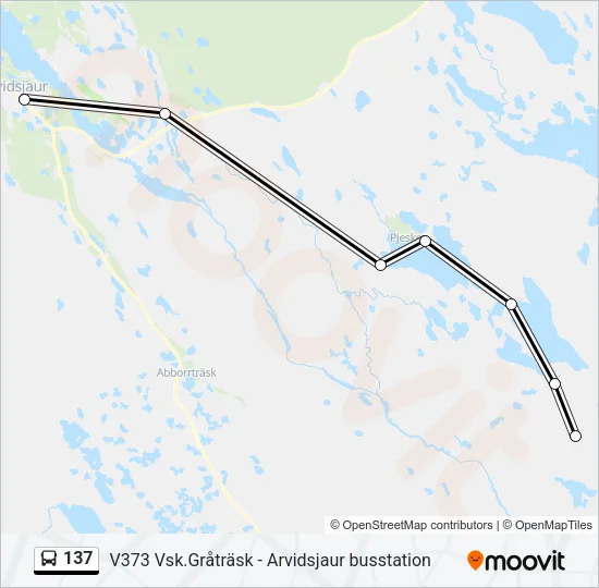 137  Line Map