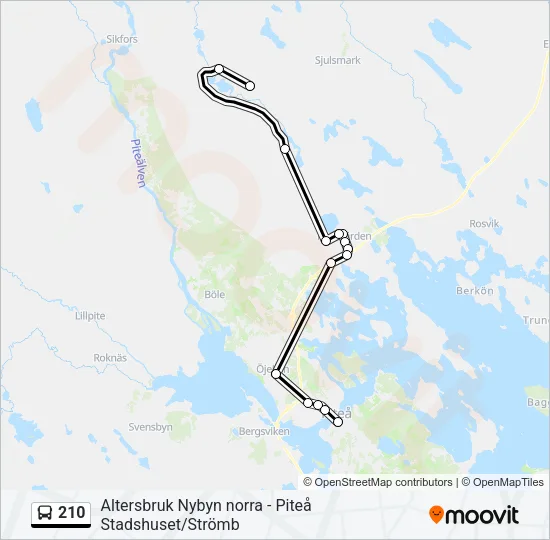 210  Line Map