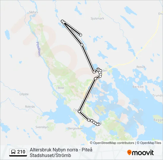 210  Line Map