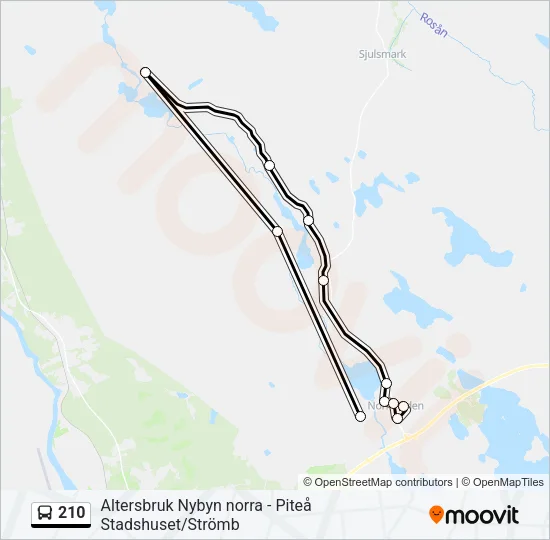 210  Line Map