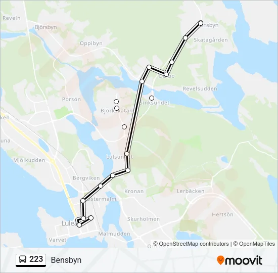 223  Line Map