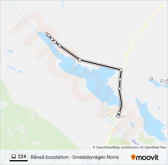224  Line Map