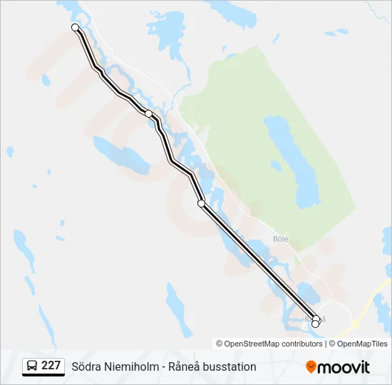 227  Line Map