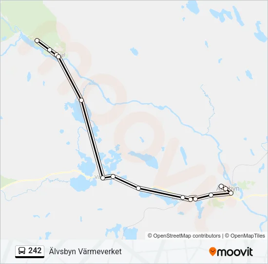242  Line Map