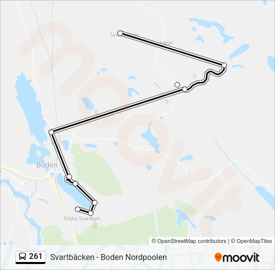 261  Line Map
