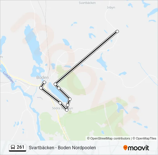 261  Line Map