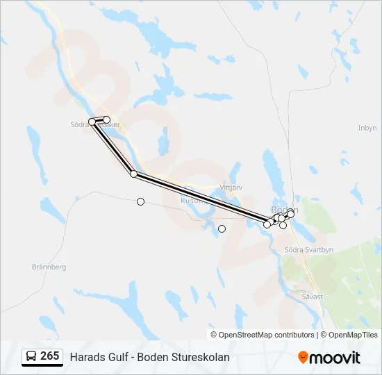 265  Line Map
