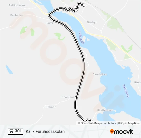 301  Line Map