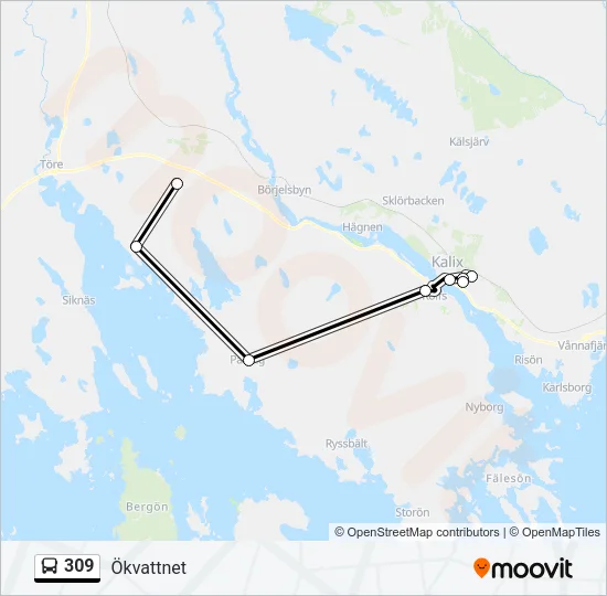 309  Line Map