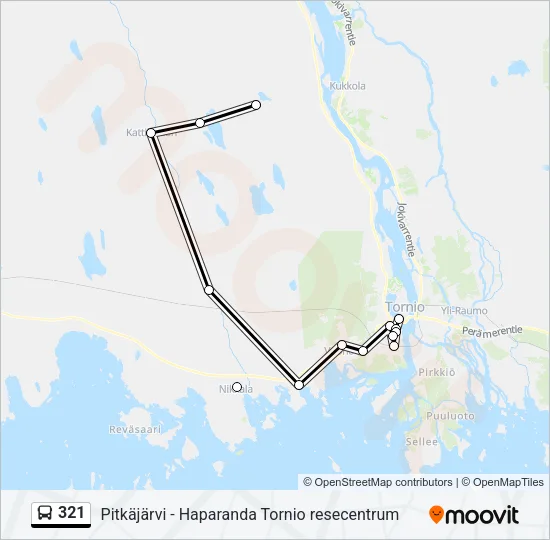 321  Line Map