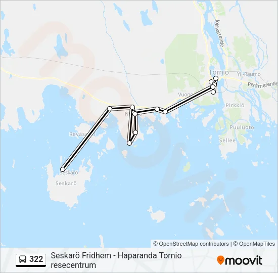 322  Line Map