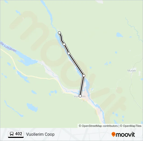 402  Line Map