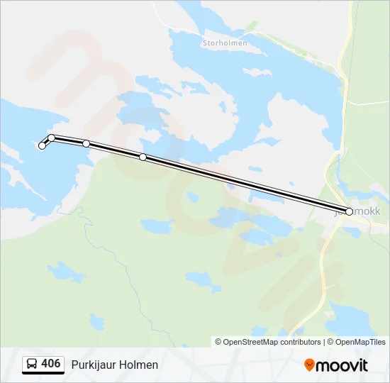 406  Line Map
