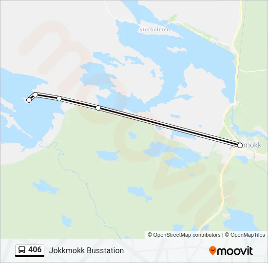 406  Line Map