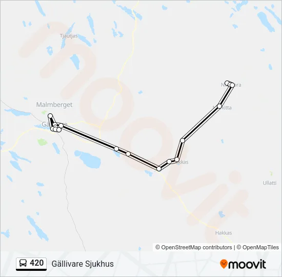 420  Line Map