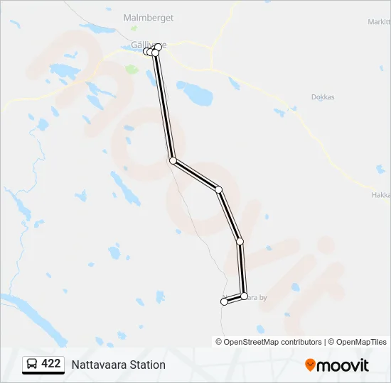 422  Line Map