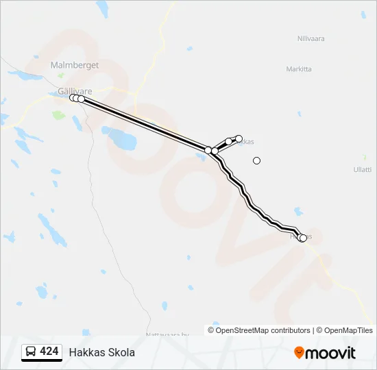 424  Line Map