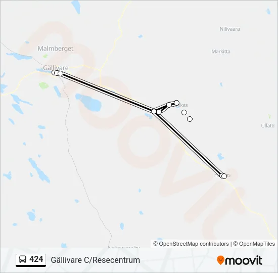 424  Line Map