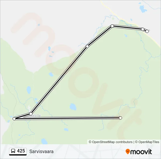 425  Line Map