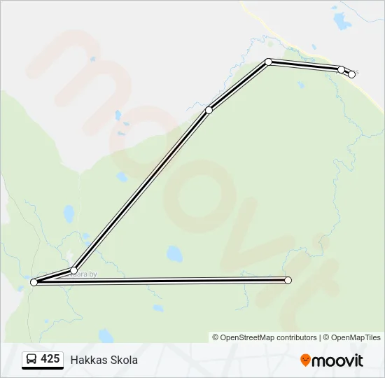 425  Line Map