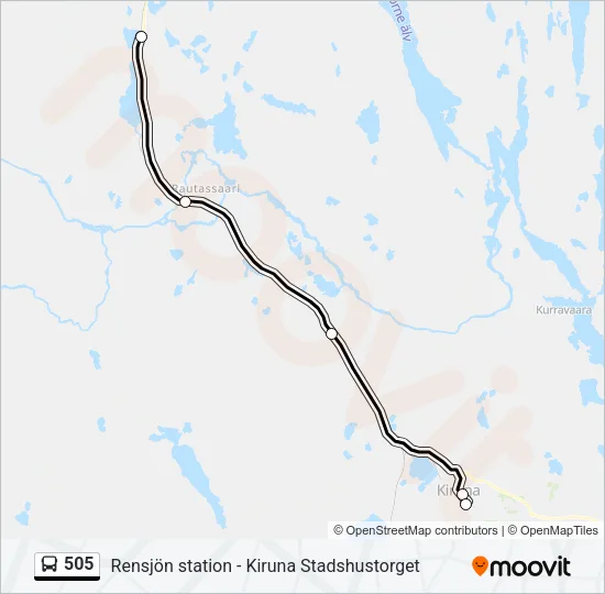 505  Line Map