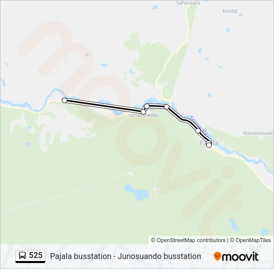 525  Line Map