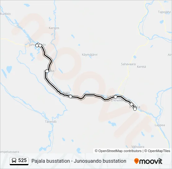 525  Line Map