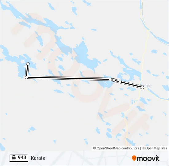 943 Cable Car Line Map