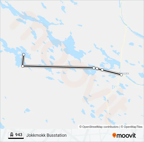 943 Cable Car Line Map