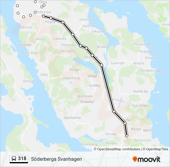 318  Line Map