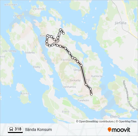318  Line Map