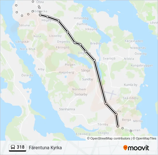 318  Line Map