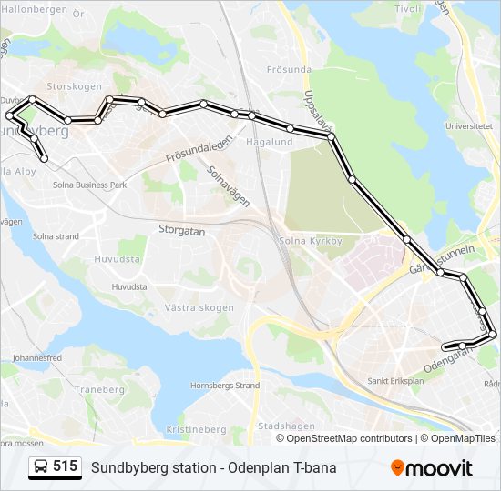 515  Line Map