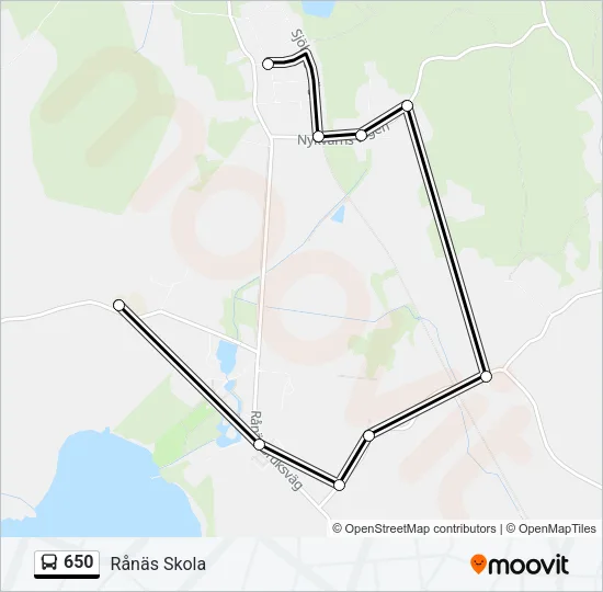 650  Line Map