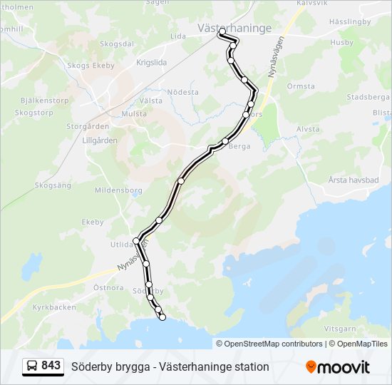 843-route-schedules-stops-maps-s-derby-brygga-updated