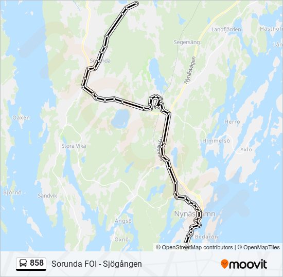 858  Line Map