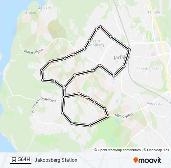 564H  Line Map